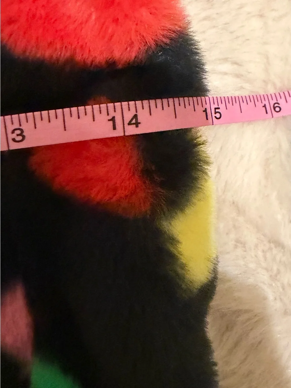 Stella McCartney faux-fur kids backpack 🎒rare find